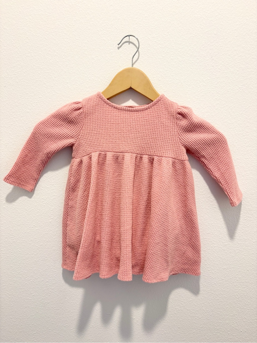 Tucker + Tate Pink Knit Long-Sleeve Dress